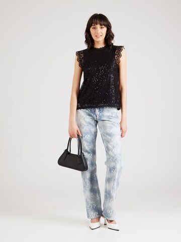 PIECES Blus 'OLLINE' i svart