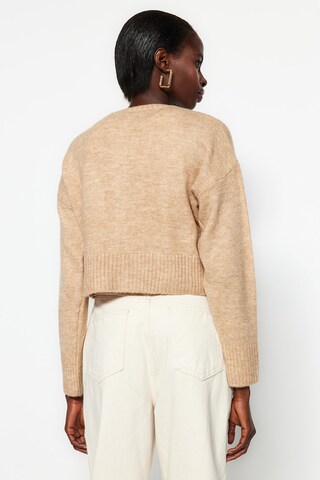 Trendyol - Cárdigan en beige