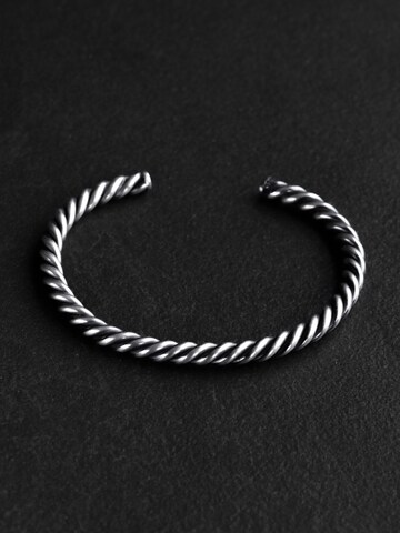 REYTEL - Pulsera 'TWIST' en plata