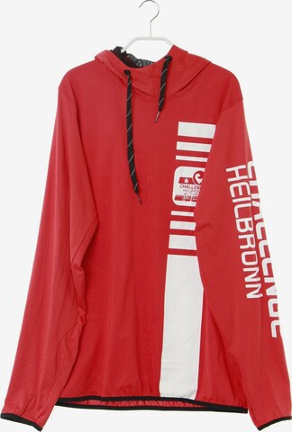 JACK & JONES Sweatshirt & Zip-Up Hoodie in XL in Red: front