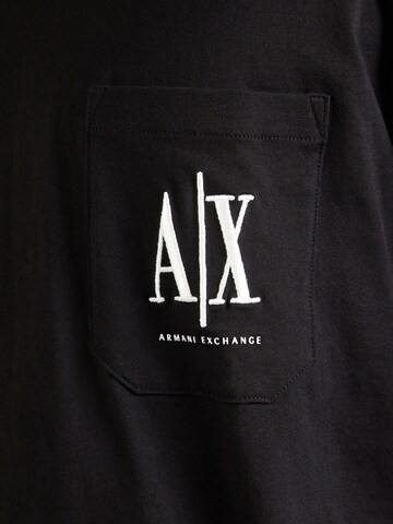 ARMANI EXCHANGE T-Shirt in Schwarz