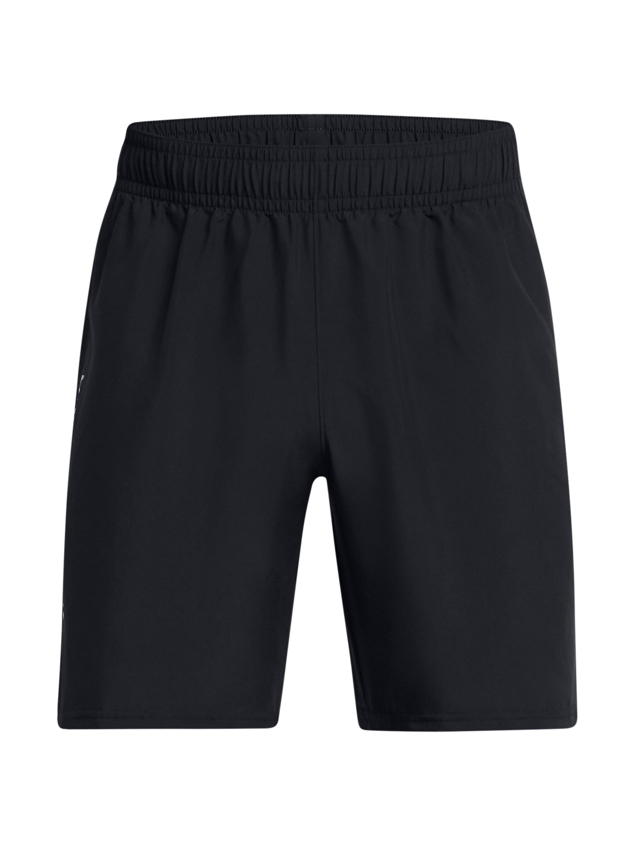 Regular Pantalon de sport 'Wordmark' UNDER ARMOUR en noir : devant