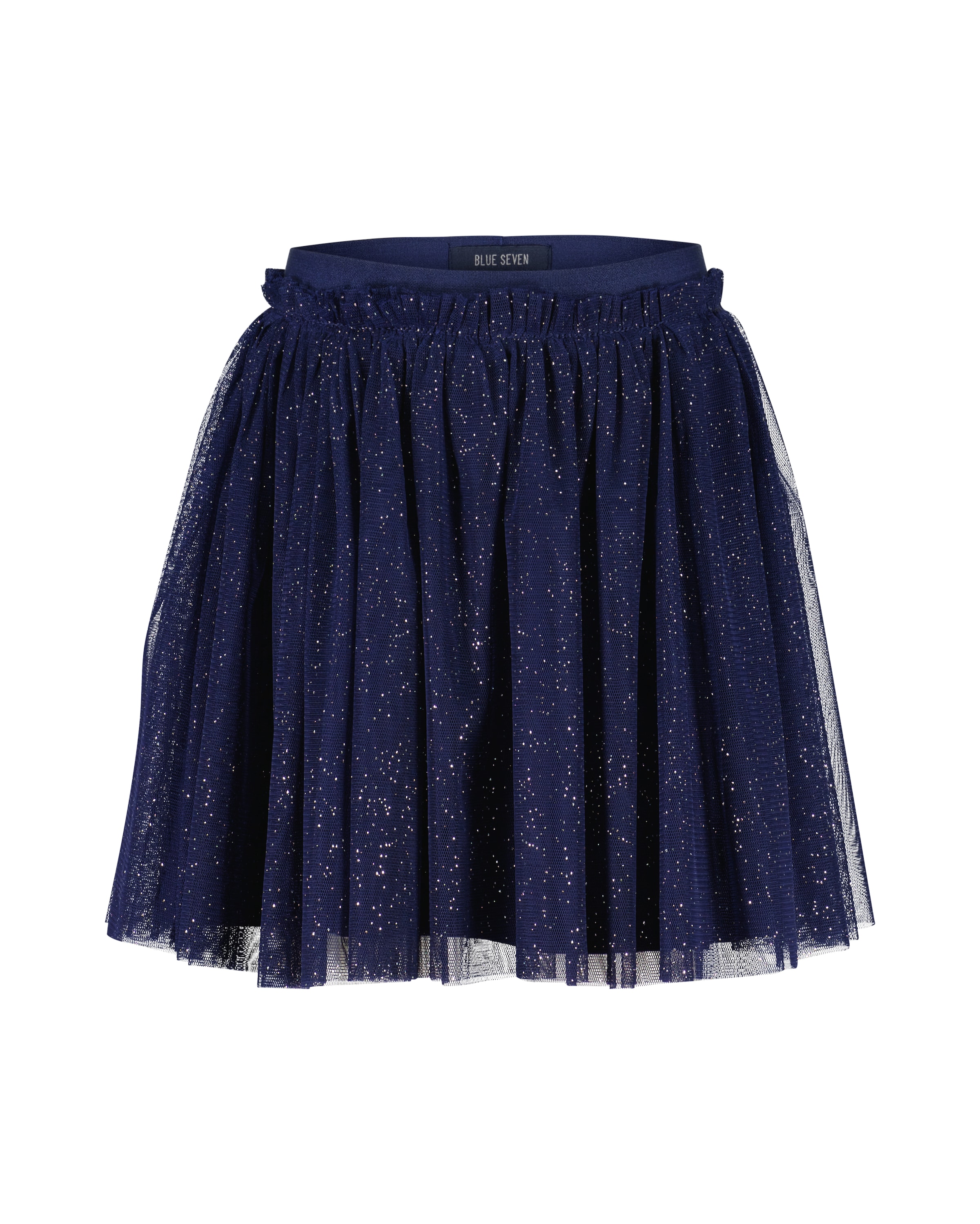 BLUE SEVEN Skirt in marine blue, Item view