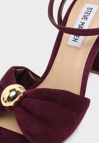 STEVE MADDEN Босоножки с ремешком 'Meladi' в Красный