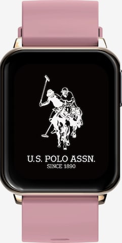 Montre digitale 'Atlas' U.S. POLO ASSN. en rose : devant