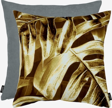 Albani Pillow 'Gold' in Brown: front