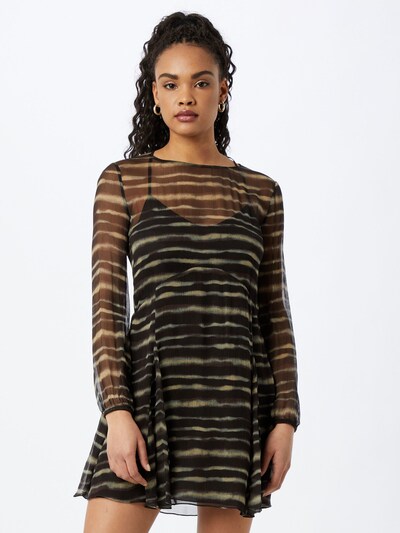 Rochie PATRIZIA PEPE pe bej / negru, Vizualizare model