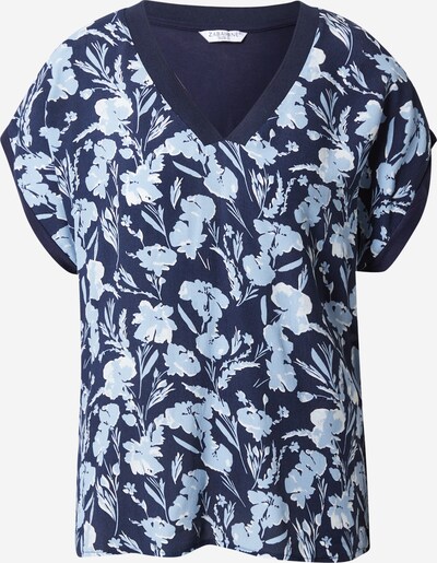 ZABAIONE Shirt 'Sari' in Navy / Light blue / White, Item view