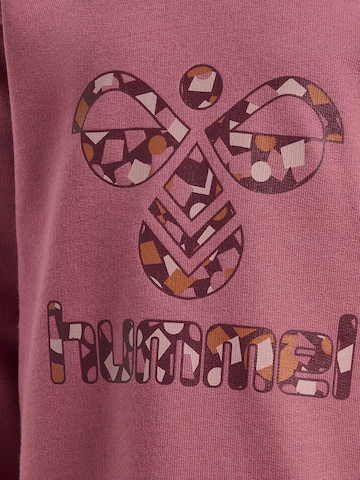Hummel Sweatshirt 'LIME' in Roze
