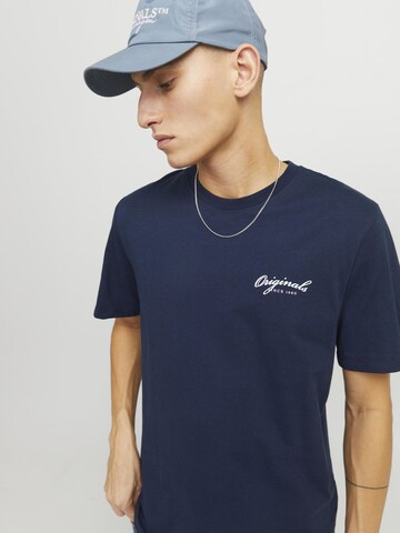 JACK & JONES Shirt in Blue