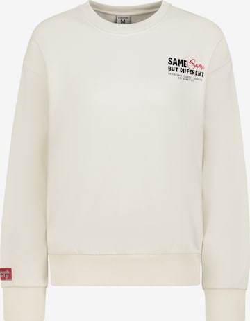 Sublevel Sweatshirt in Beige: Vorderseite