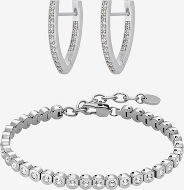 Heideman Jewelry Set in Silver: front