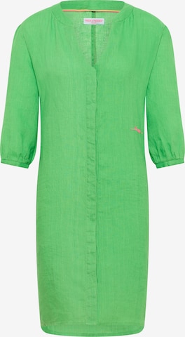 Frieda & Freddies NY Shirt Dress in Green: front