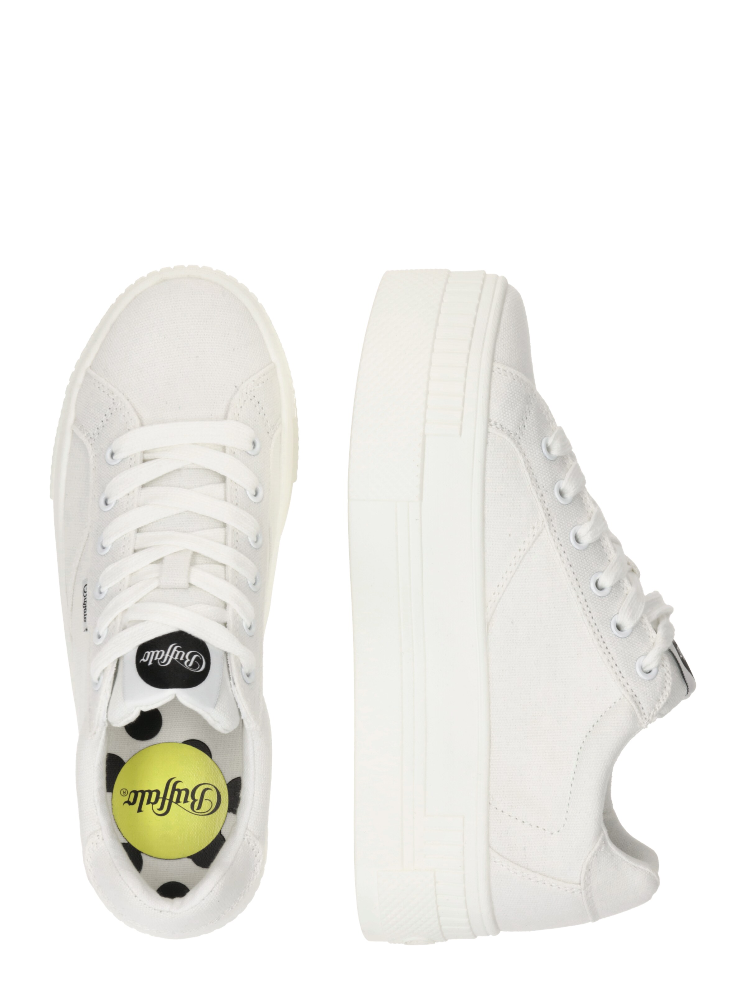 BUFFALO Σνίκερ χαμηλό 'Paired' σε λευκό