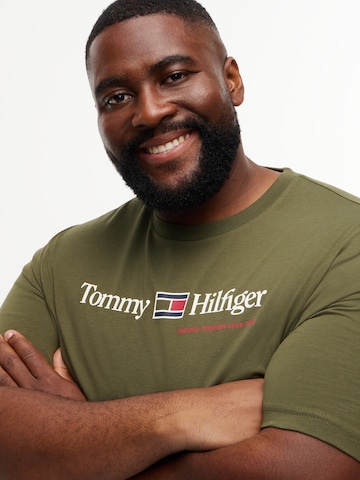 Maglietta di Tommy Hilfiger Big & Tall in verde