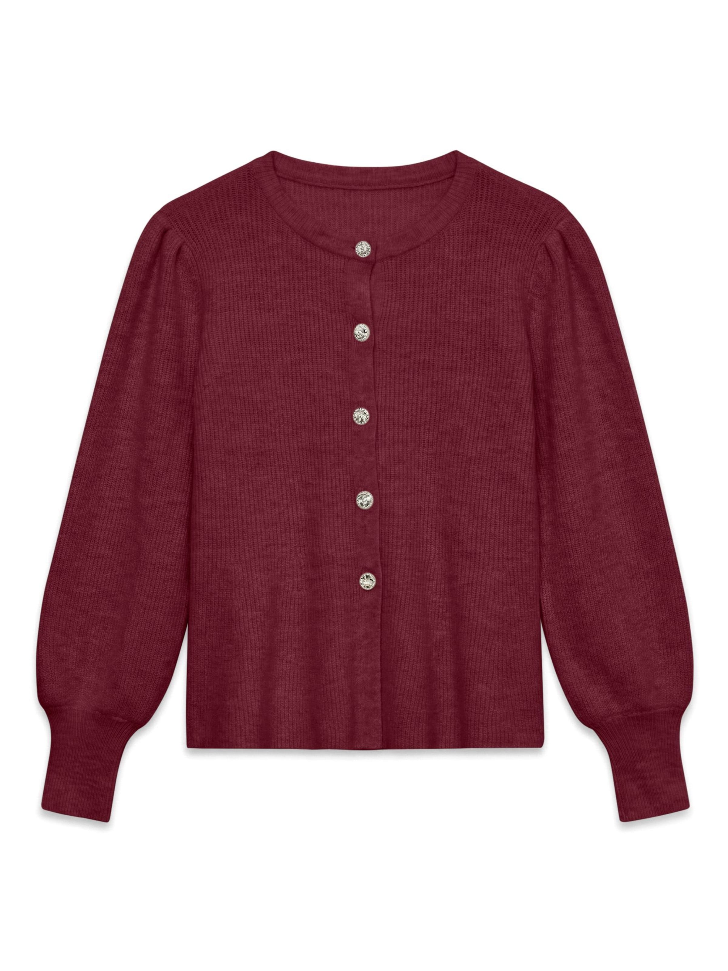VERO MODA Cardigan 'LEMON' i XS i rød, Produktvisning