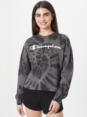 Sweat-shirt Champion Authentic Athletic Apparel en noir : devant