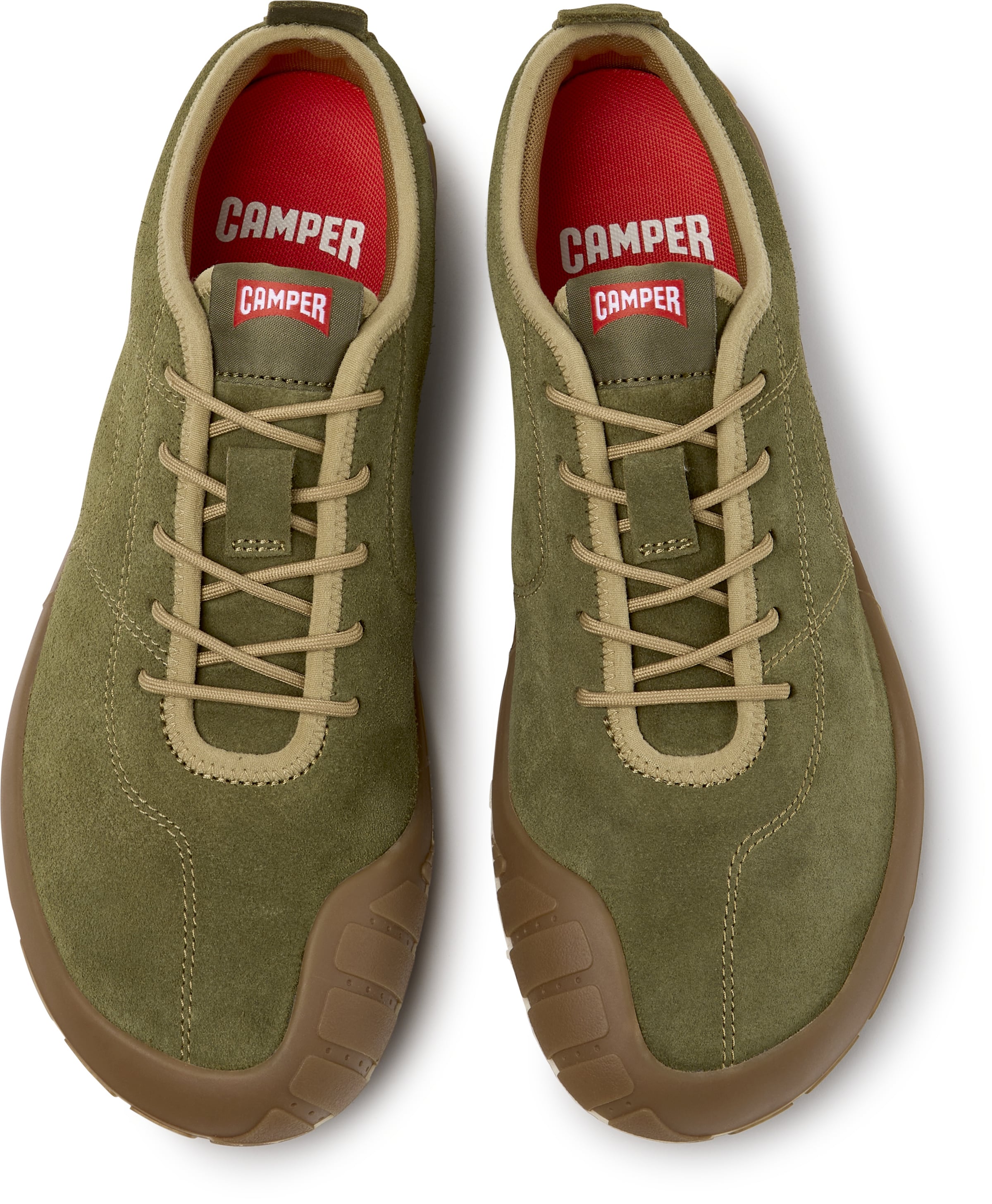 CAMPER Platform trainers ' Peu Path+ ' in Green