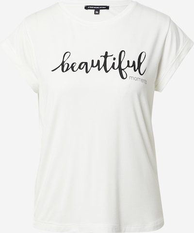 ONE MORE STORY T-shirt en blanc cassé, Vue avec produit
