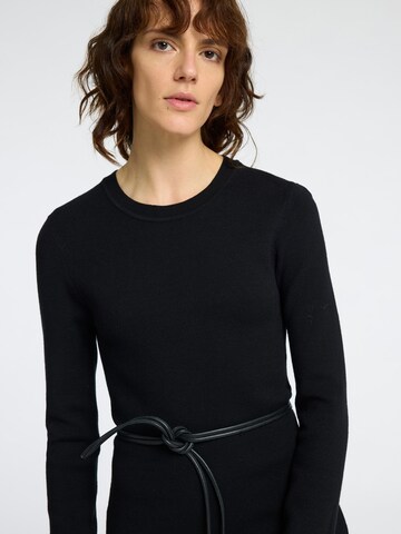 Robes en maille SELECTED FEMME en noir