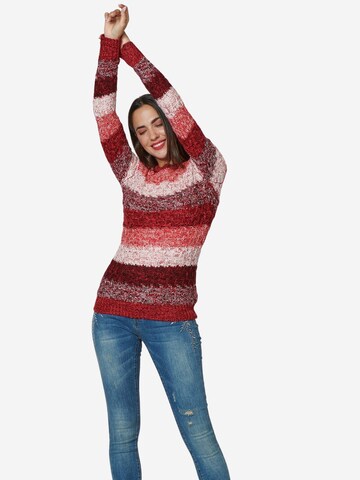 KOROSHI Pullover in Mischfarben