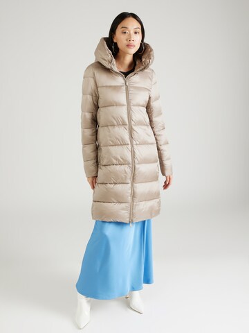 SAVE THE DUCK Zimní kabát 'LYSA' – šedá: přední strana