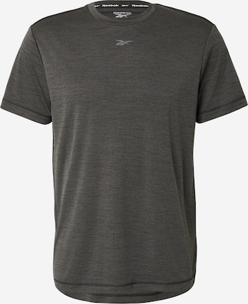 Reebok Funktionsshirt 'TRAIN' in Schwarz: Vorderseite