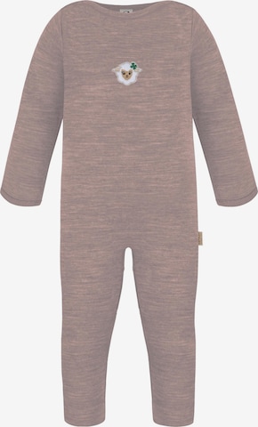 Barboteuse / body normani en rose : devant