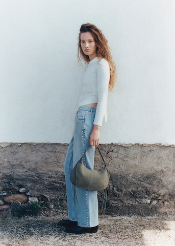 MANGO TEEN Handbag 'Nara' in Green