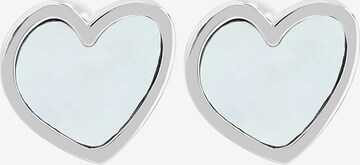 Akzent Earrings 'Sarang, langlebig' in Silver: front