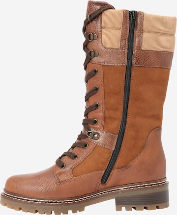 REMONTE Lace-Up Boots in Brown