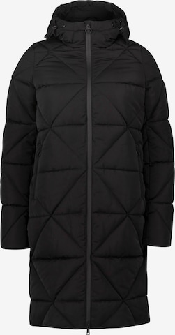 Manteau mi-saison zero en noir : devant