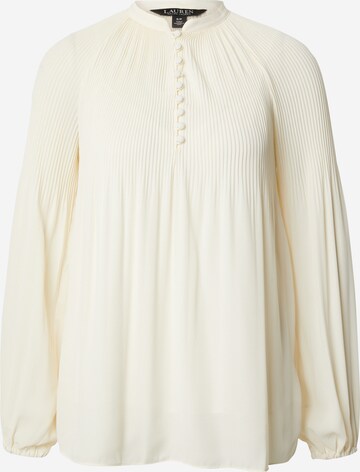 Lauren Ralph Lauren Blouse 'VERSILLA' in Beige: voorkant