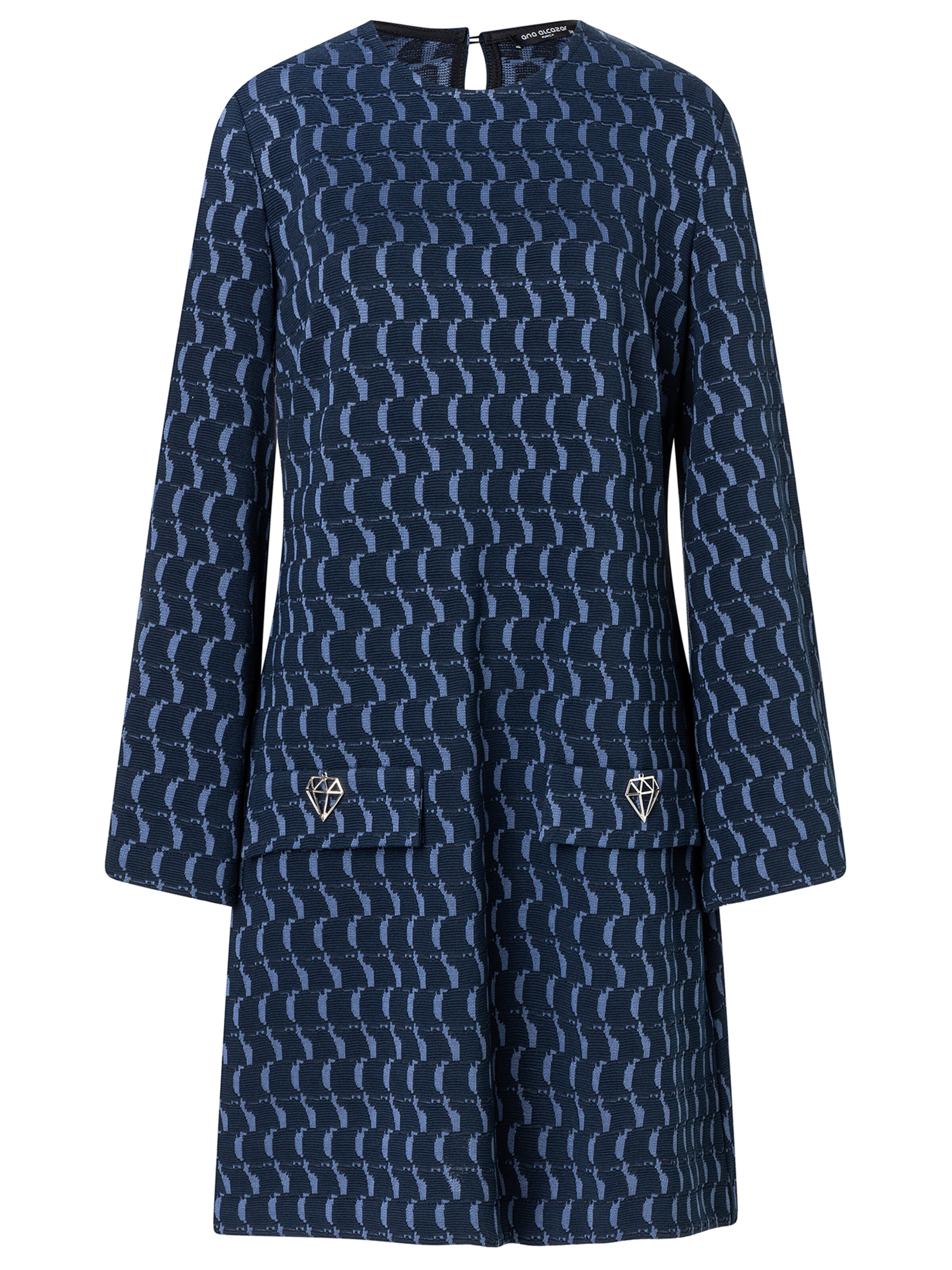 Ana Alcazar Dress 'Siwora' in Blue: front