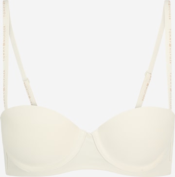 Balconette Sutien de la Tommy Hilfiger Underwear pe alb: față