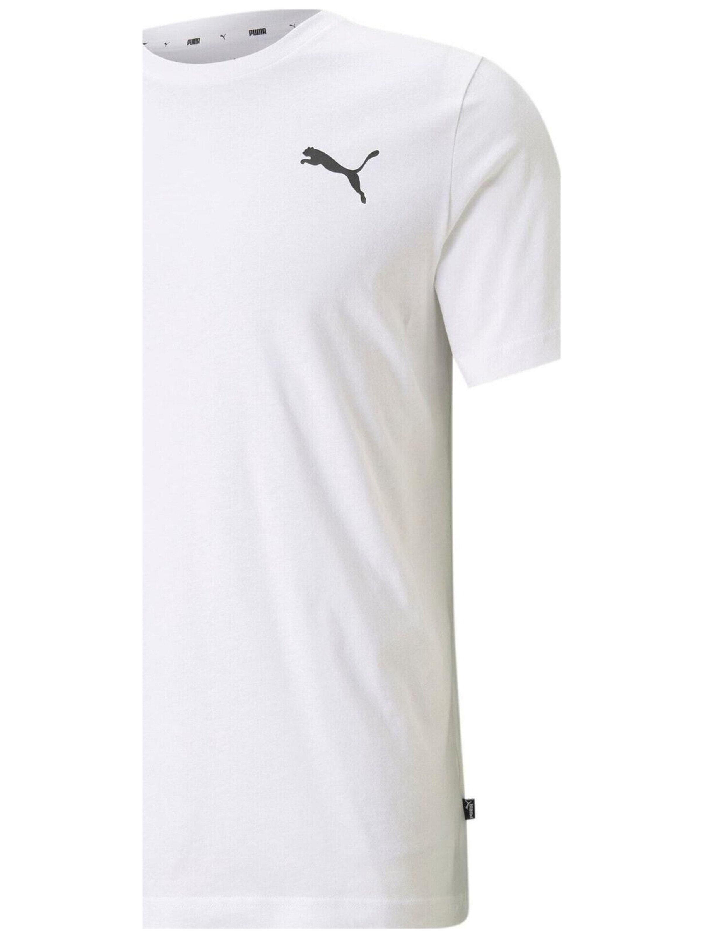 Maglietta 'Puma Essentials Small Logo' di PUMA in bianco