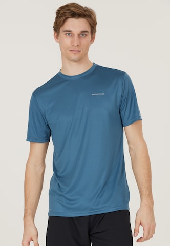 ENDURANCE Performance Shirt 'Dipose' in Blue: front