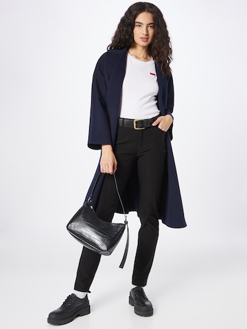 Coupe slim Pantalon 'ADINA' Freequent en noir