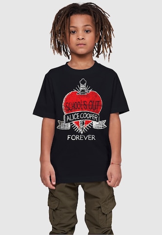 Merchcode Shirt ' Alice Cooper - Schools Out Onesie' in Black: front