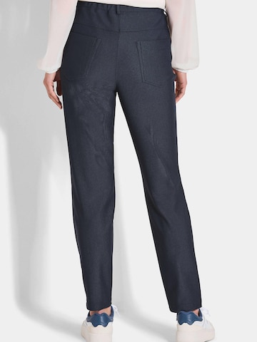 Regular Pantalon 'Louisa' Goldner en bleu