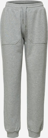 Selected Femme Petite Pants 'Stasie' in Grey: front
