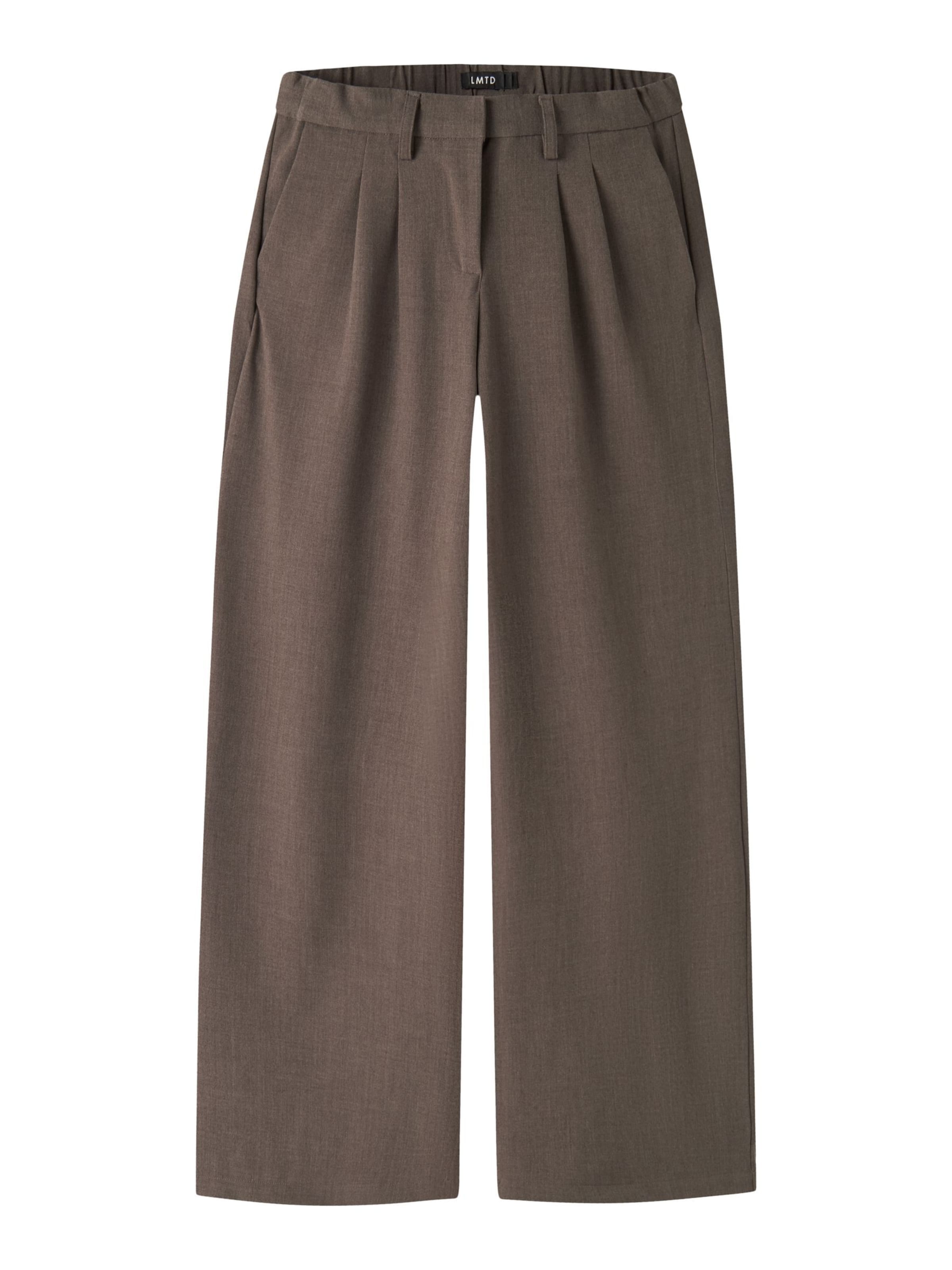 LMTD - Pierna ancha Pantalón en marrón: frente