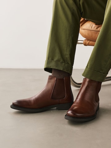 Next Chelsea boots i brun