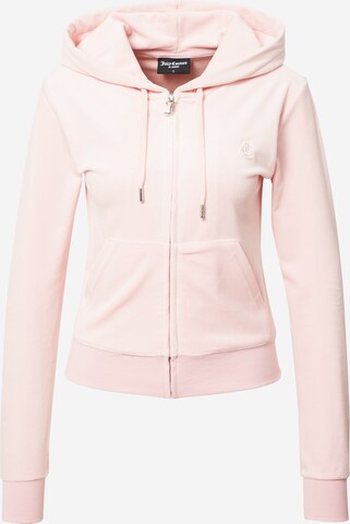 Juicy Couture Zip-Up Hoodie 'ROBERTSON' in Pink: front