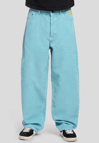 Loosefit Pantalon 'Monster' HOMEBOY en bleu : devant