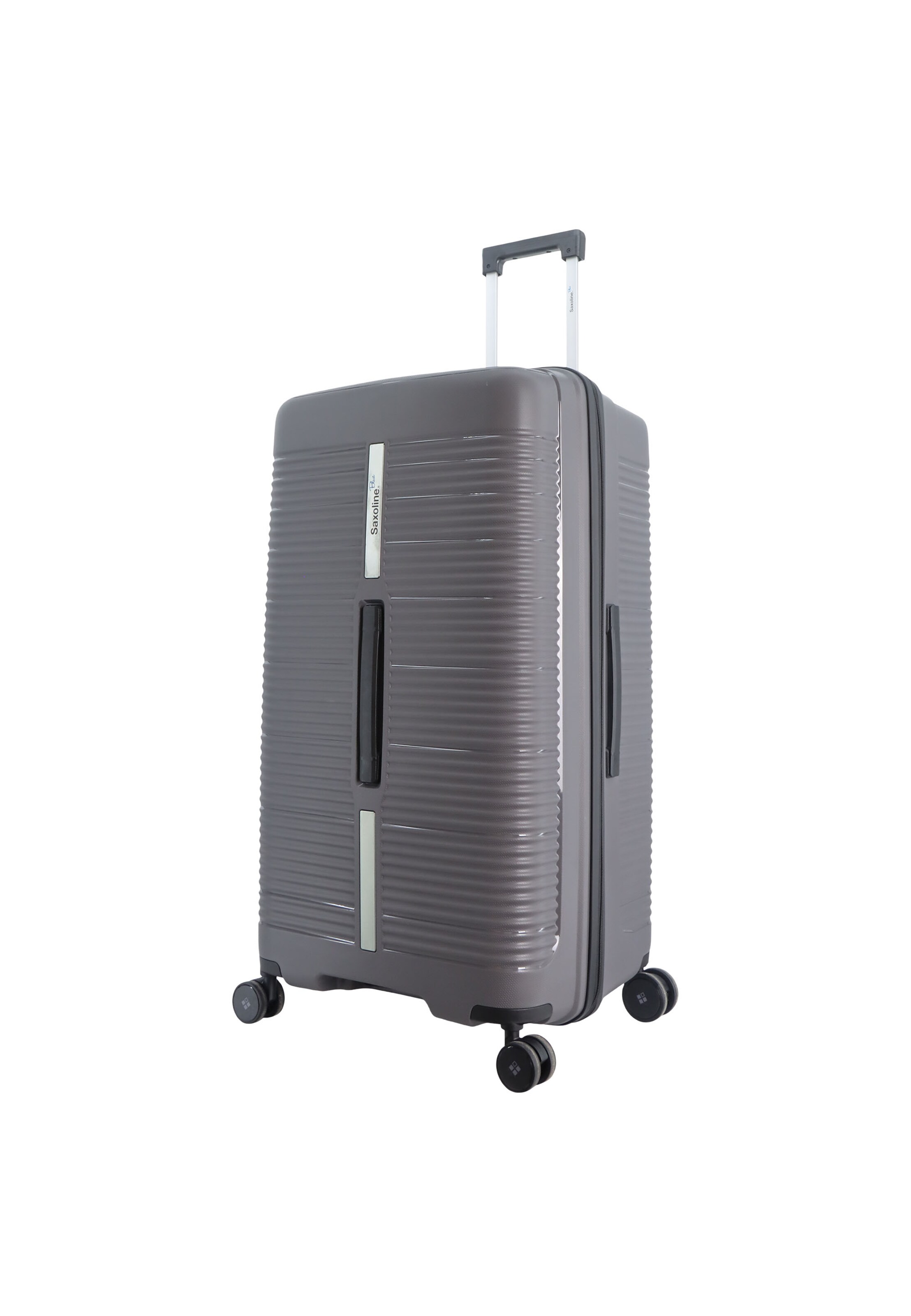 Saxoline Blue Suitcase 'Overly' in Grey