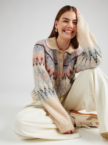 Pullover 'YASSHIMA' di YAS in beige: frontale