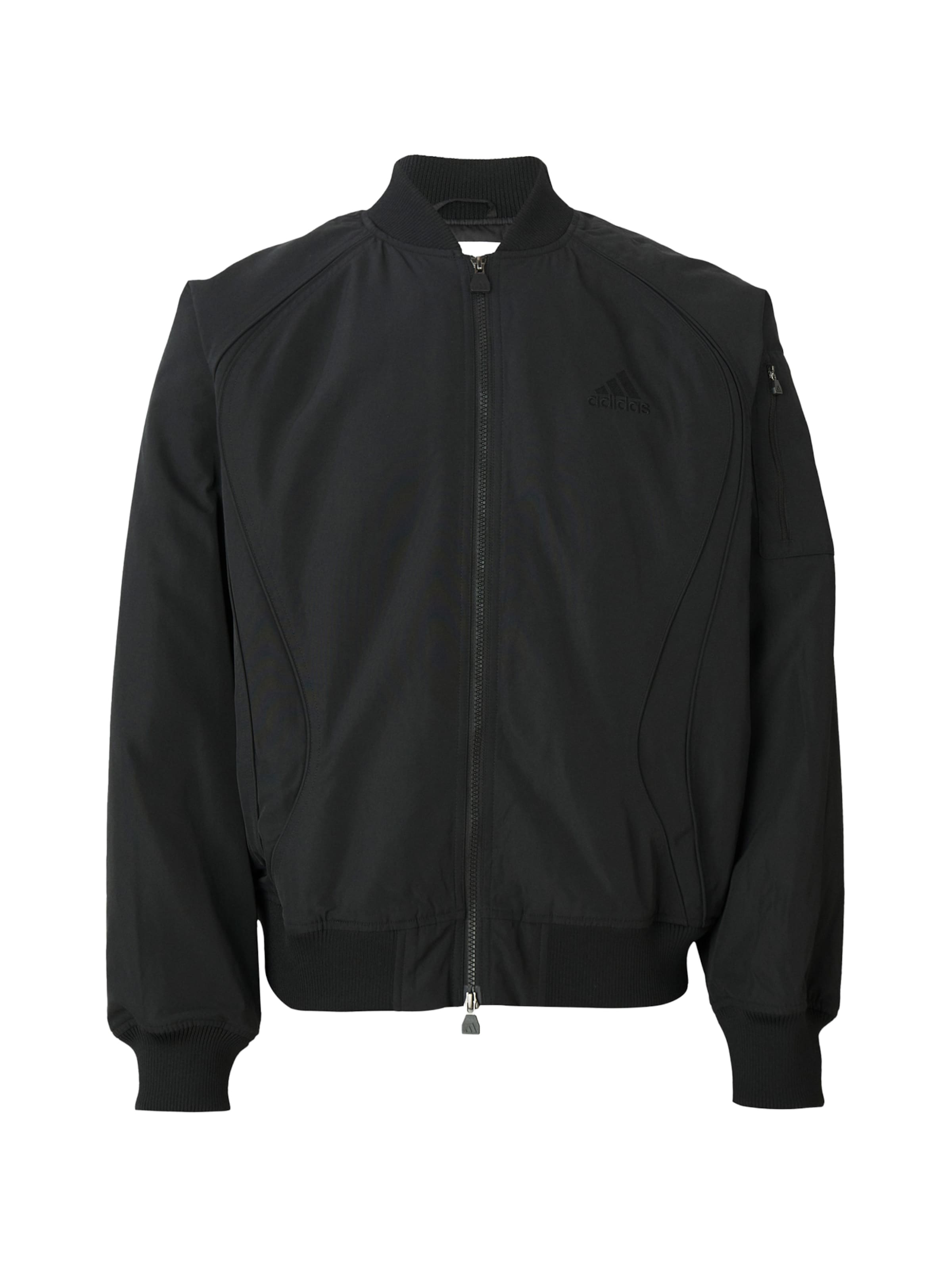 ADIDAS ORIGINALS Αθλητικό μπουφάν 'Teamgeist' σε γκρι: μπροστά