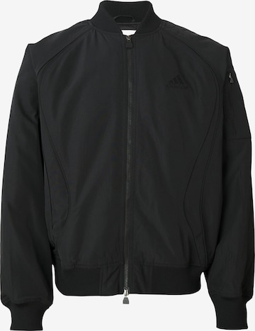 Veste de sport 'Teamgeist' ADIDAS ORIGINALS en gris : devant