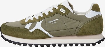 Pepe Jeans Sneakers 'Brit-On' in Green: front